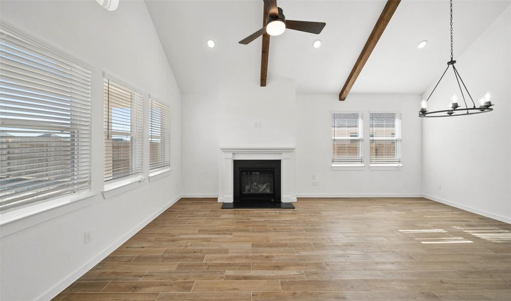 Sun-lit great room and dining area (*Photo not of actual home and used for illustration purposes only.) Sun-lit great room and dining area (*Photo not of actual home and used for illustration purposes only.)