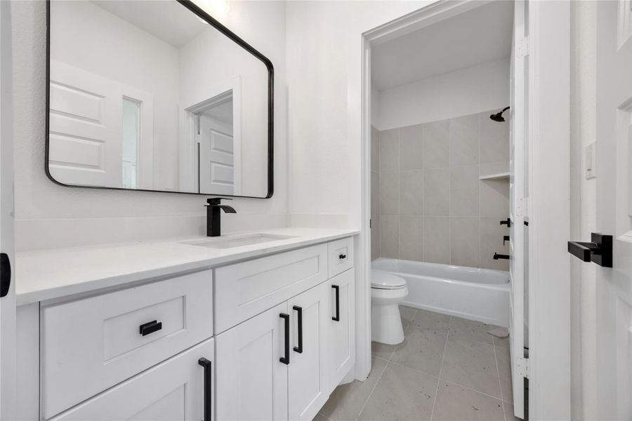 Furnished interior view inside a new home in , Houston (Image 14).