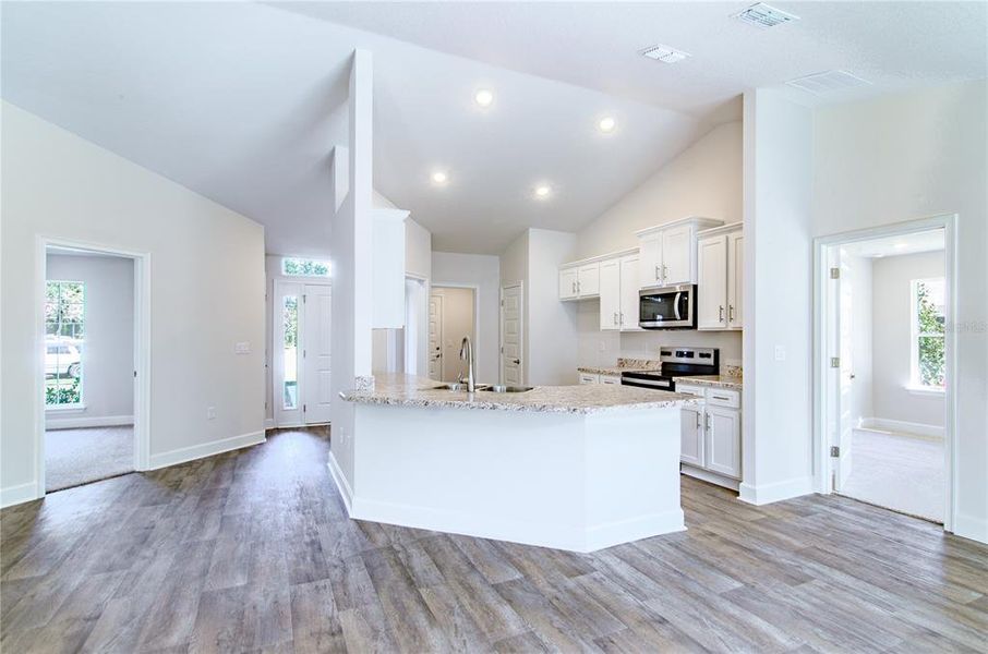 Furnished interior view inside a new home in Palm Coast, Palm Coast (Image 10). Furnished interior view inside a new home in Palm Coast, Palm Coast (Image 10).