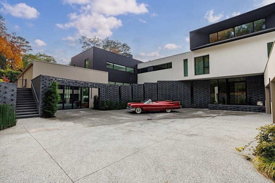 Exterior details and patio area of a home in , Atlanta (Image 36). Exterior details and patio area of a home in , Atlanta (Image 36).