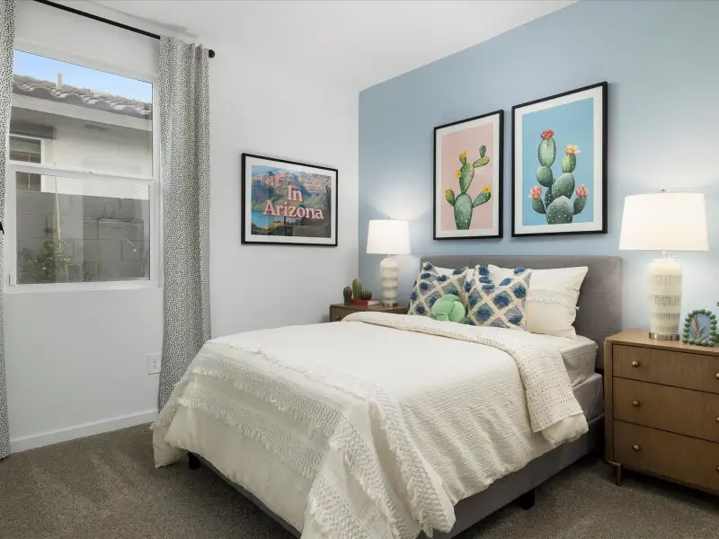 Furnished interior view inside a new home in Bella Vista Farms Reserve Series, San Tan Valley (Image 23).