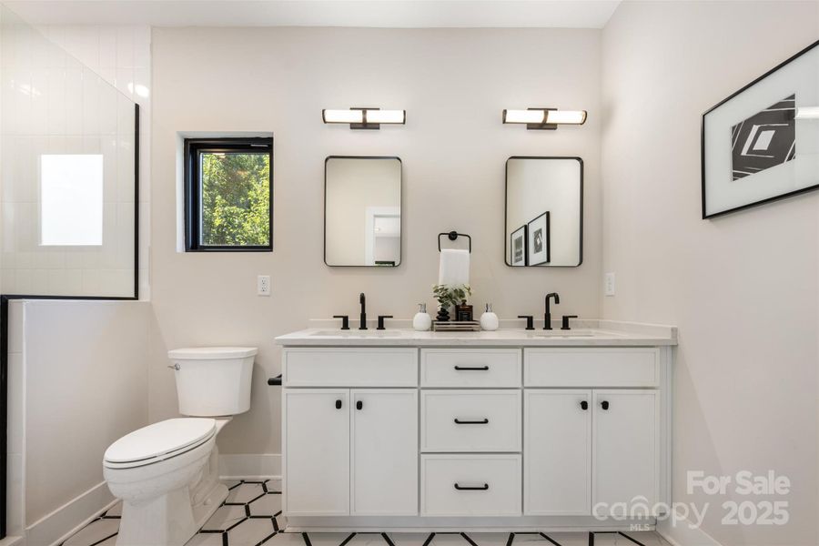 Furnished interior view inside a new home in , Charlotte (Image 11).