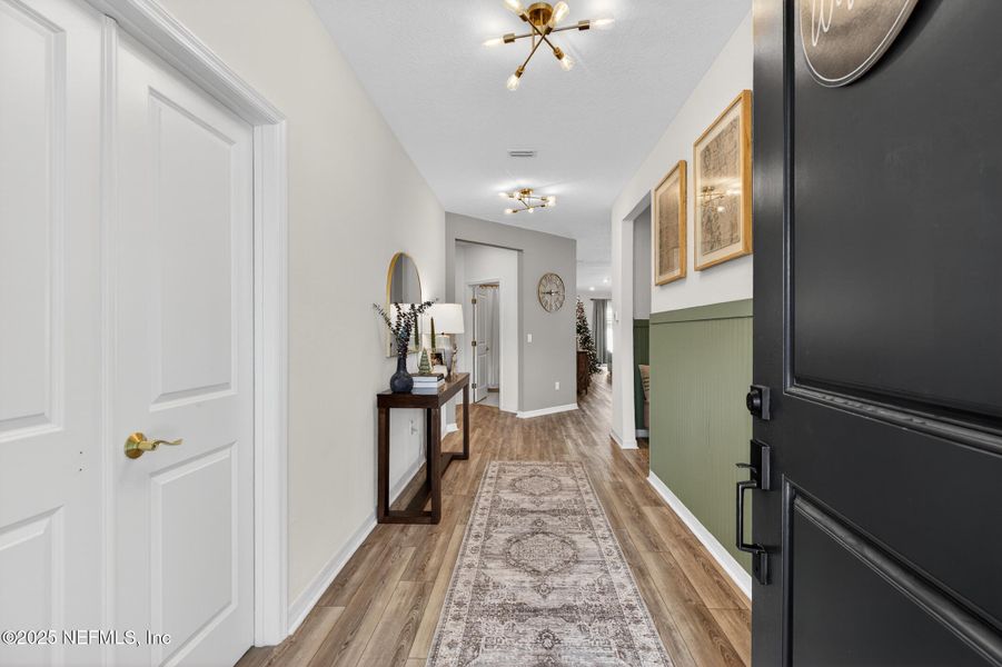 Furnished interior view inside a new home in Forest Park at Wildlight, Yulee (Image 16). Furnished interior view inside a new home in Forest Park at Wildlight, Yulee (Image 16).