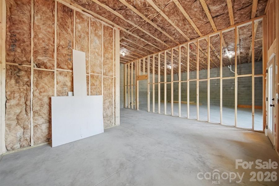 In-progress construction of a new home in , Lenoir, NC (Image 43).