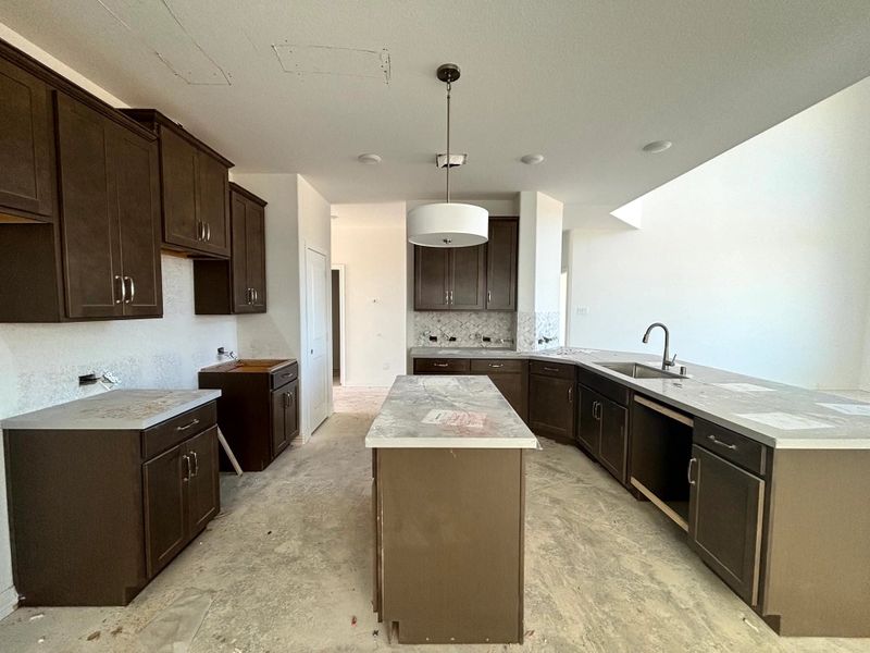 Construction progress - kitchen Construction progress - kitchen