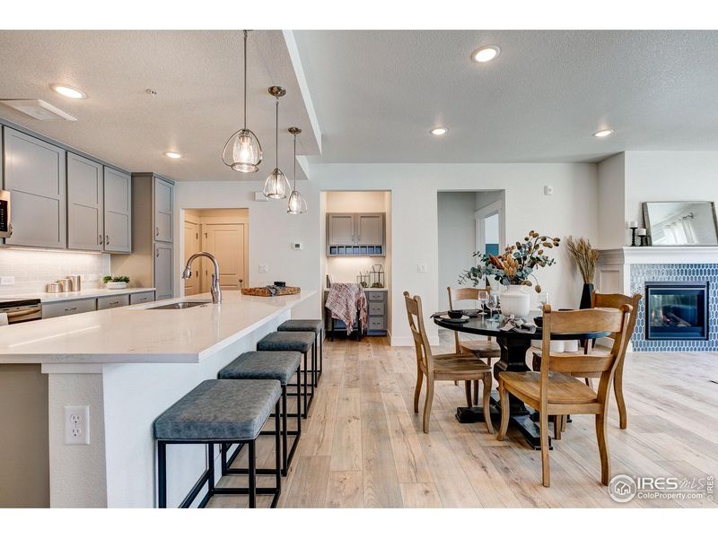 Furnished interior view inside a new home in , Loveland (Image 12).