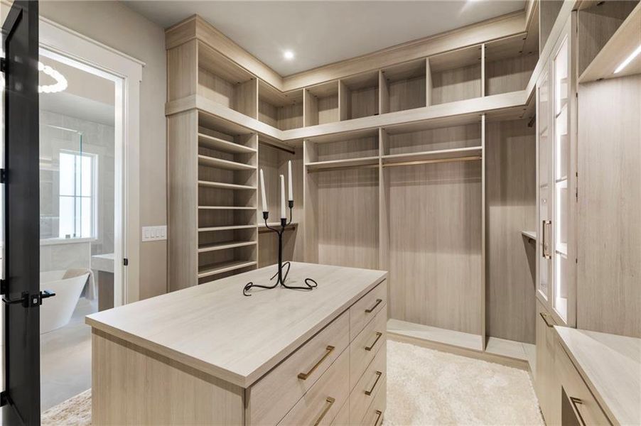 Furnished interior view inside a new home in , Alpharetta (Image 21).