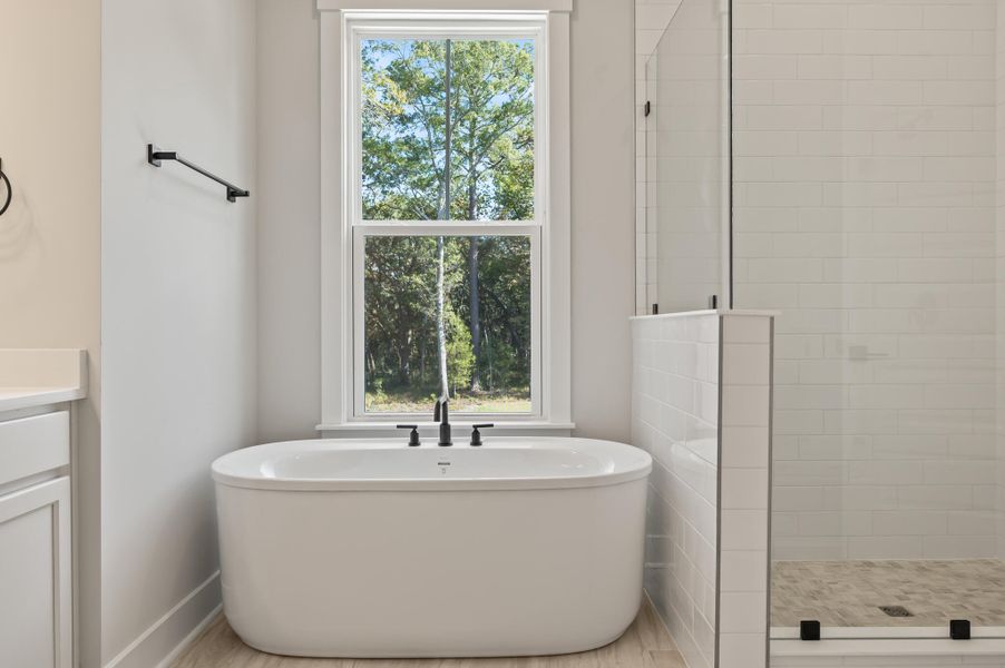 Close-up of interior finishes inside a home in Charleston County Homes, Mount Pleasant (Image 17).