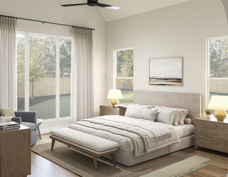 Furnished interior view inside a new home in , Dallas (Image 7).