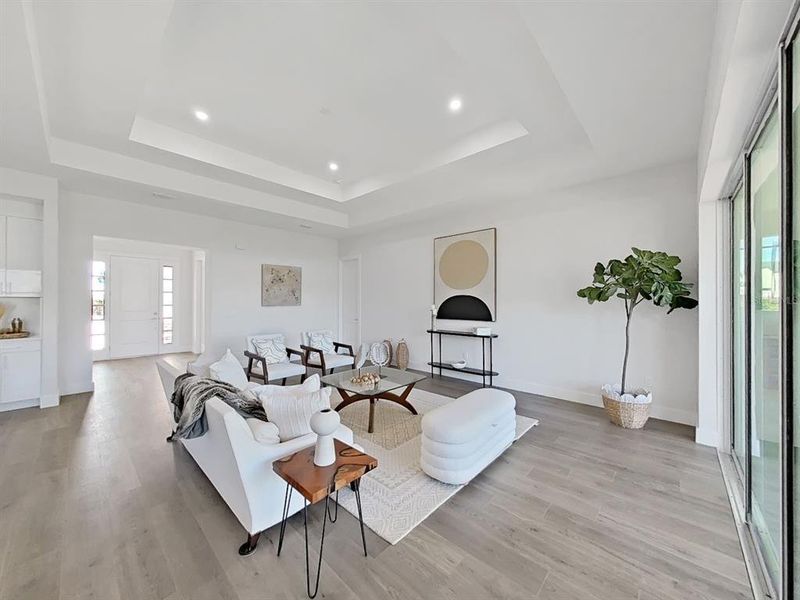 Furnished interior view inside a new home in Southern Hills Plantation, Brooksville (Image 27).
