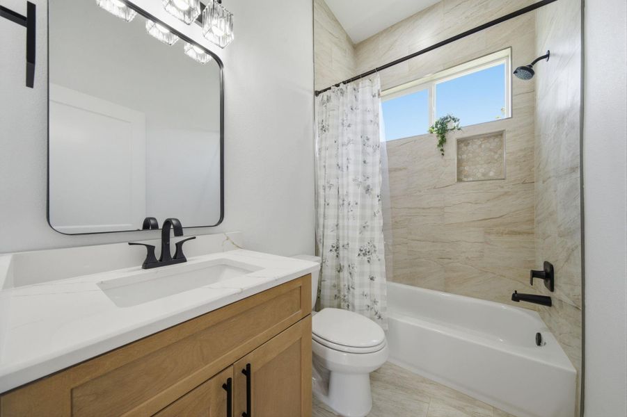 Furnished interior view inside a new home in , Houston (Image 11).