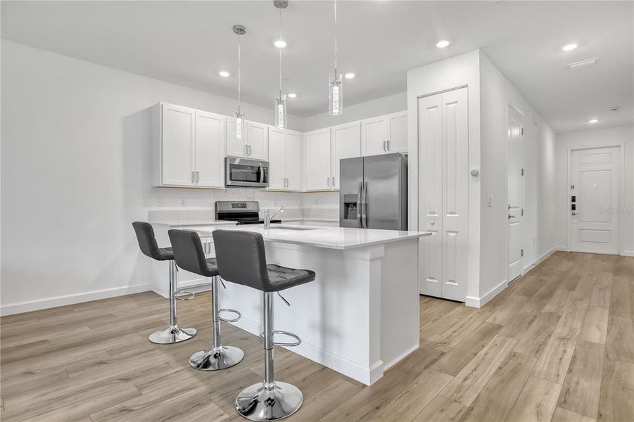 Furnished interior view inside a new home in The Timbers at Everlands, Palm Bay (Image 15).