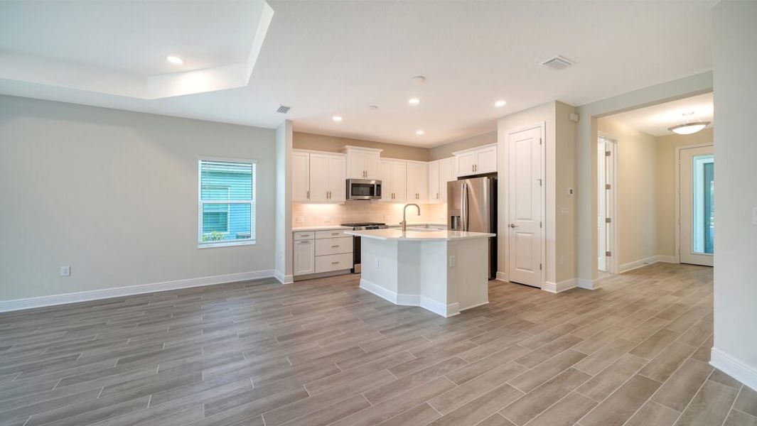 Furnished interior view inside a new home in Windward Real Estate and Homes for Sale in Sarasota, FL - Neal Communities, Lakewood Ranch (Image 10).