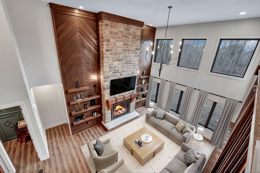 Representative furnished interior of a home built from the The Lennox by Forbes Capretto Homes in Birdsong Estates, Orchard Park (Image 15).