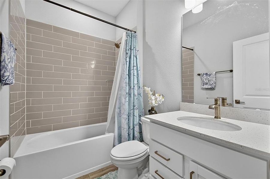Furnished interior view inside a new home in , Palm Coast (Image 47).