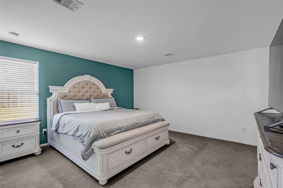 Furnished interior view inside a new home in Tavola, New Caney (Image 12).