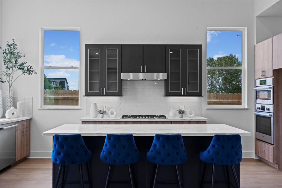 Furnished interior view inside a new home in Agave, Austin (Image 30).