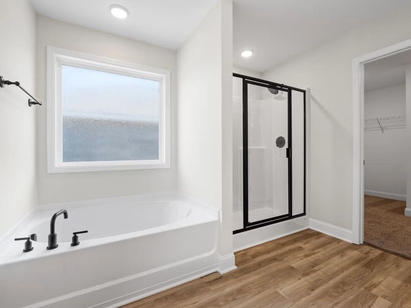 Furnished interior view inside a new home in Meadow Ridge Estates, Josephine (Image 10).