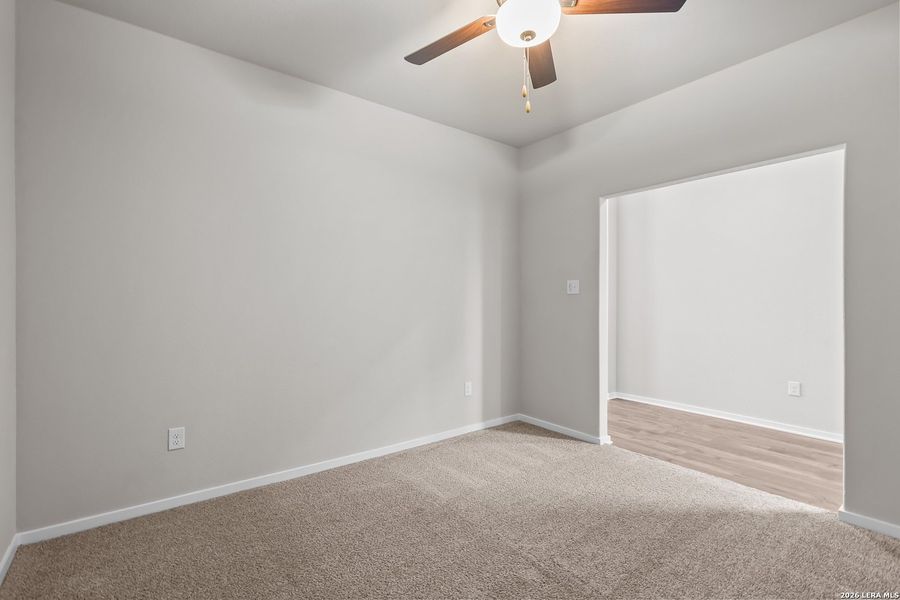 Spacious, unfurnished interior of a new home in The Parklands, Schertz (Image 28). Spacious, unfurnished interior of a new home in The Parklands, Schertz (Image 28).