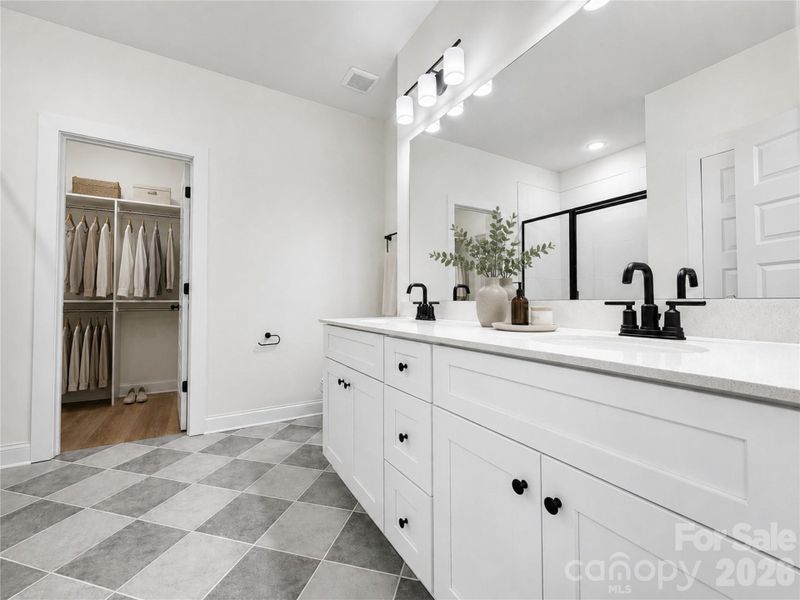 Furnished interior view inside a new home in , Charlotte (Image 6).