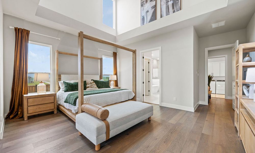 Representative furnished interior of a home built from the Rushmore by Cope Homes in Capitol Hill, Anna (Image 15).