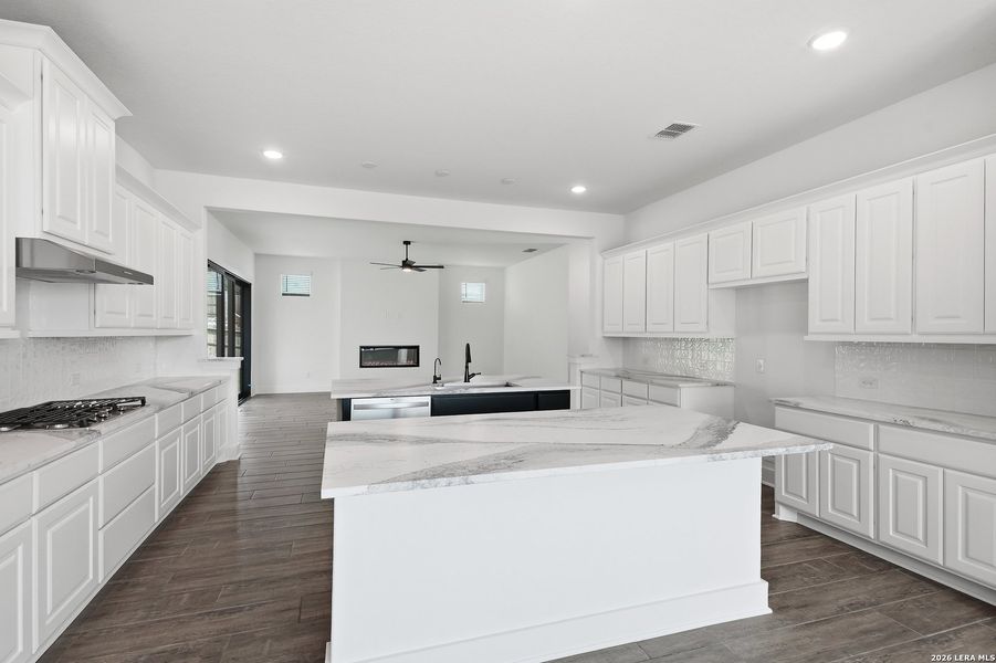 Furnished interior view inside a new home in The Reserve at Potranco Oaks, Castroville (Image 16).