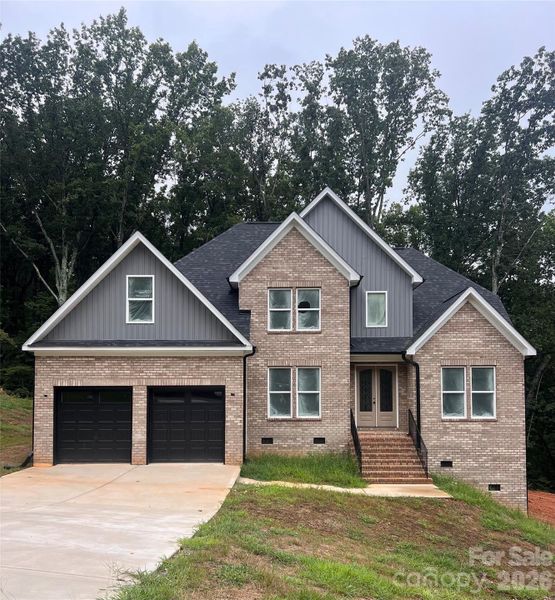 Front exterior of a new home in , Dallas, NC, highlighting curb appeal (Image 23).