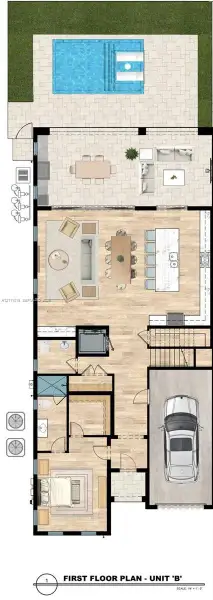 2D floor plan layout of this home in , Hobe Sound, FL (Image 4).