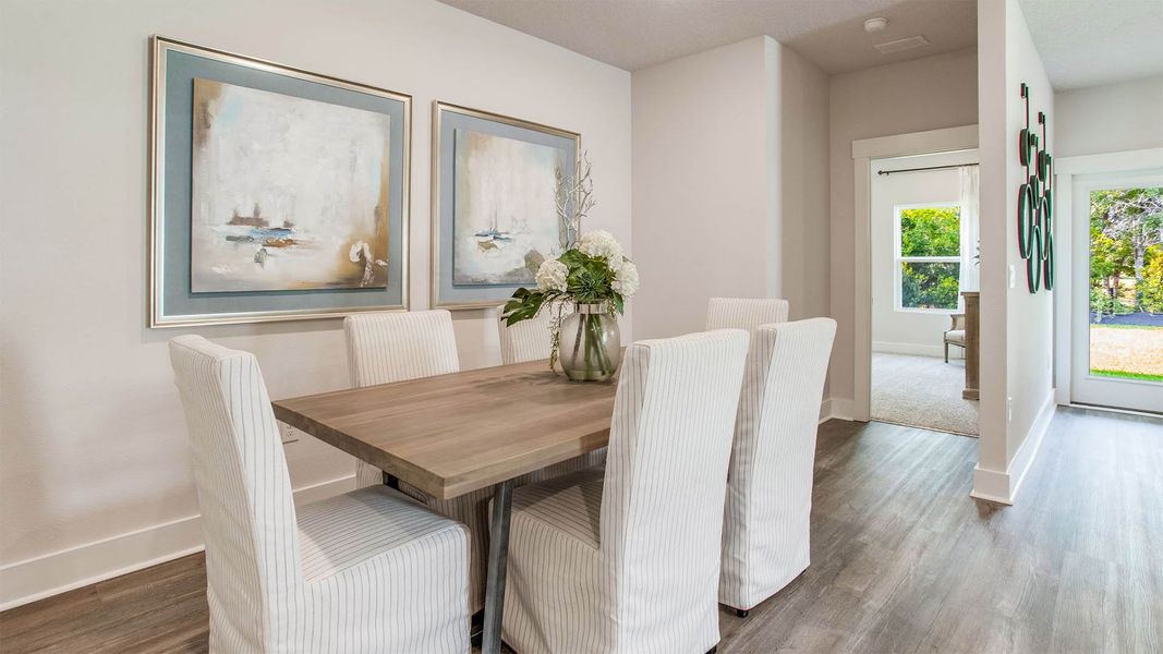 Furnished interior view inside a new home in Hodges Bayou Plantation, Panama City (Image 13).