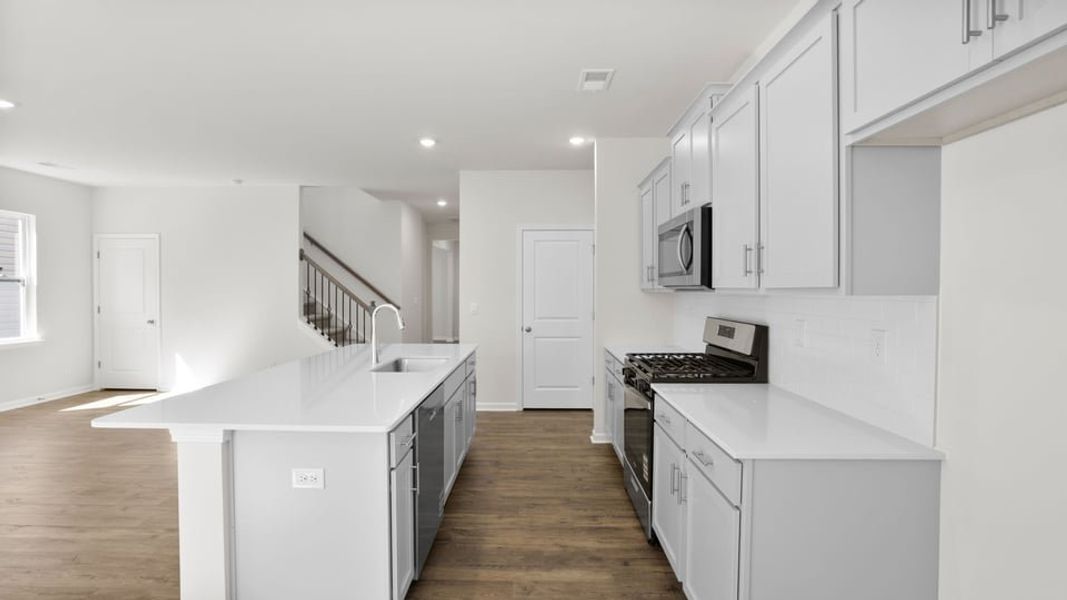 Furnished interior view inside a new home in Sage Grove, Lyman (Image 9). Furnished interior view inside a new home in Sage Grove, Lyman (Image 9).