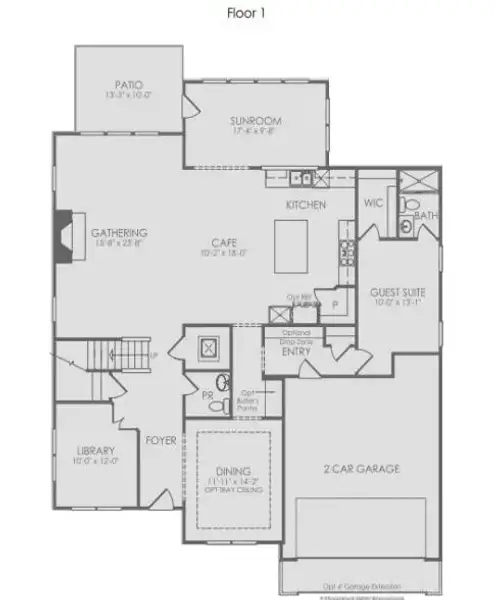 2D floor plan layout of this home in Silverwood, Cumming, GA (Image 2). 2D floor plan layout of this home in Silverwood, Cumming, GA (Image 2).