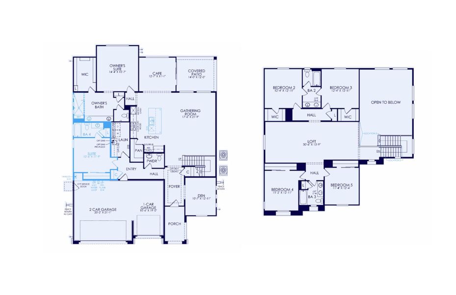 2D floor plan layout of this home in Visara, Surprise, AZ (Image 4).