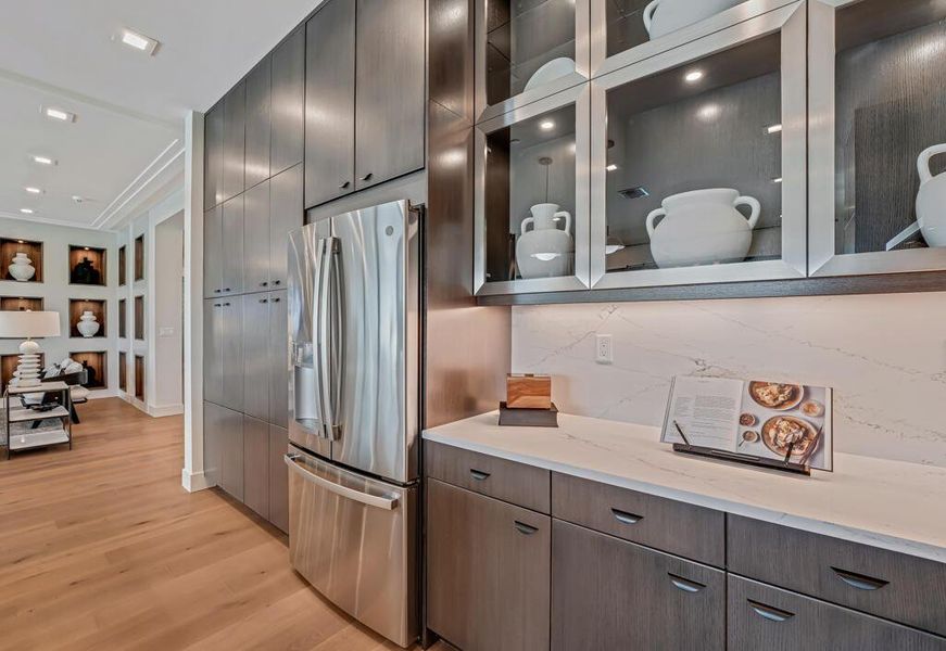 Furnished interior view inside a new home in Apex at Avenir, Palm Beach Gardens (Image 84).