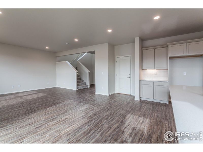 DINING ROOM AND LIVING ROOM