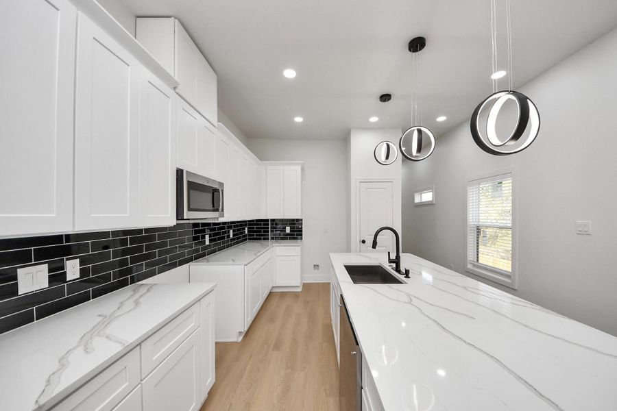 Furnished interior view inside a new home in , Houston (Image 7).