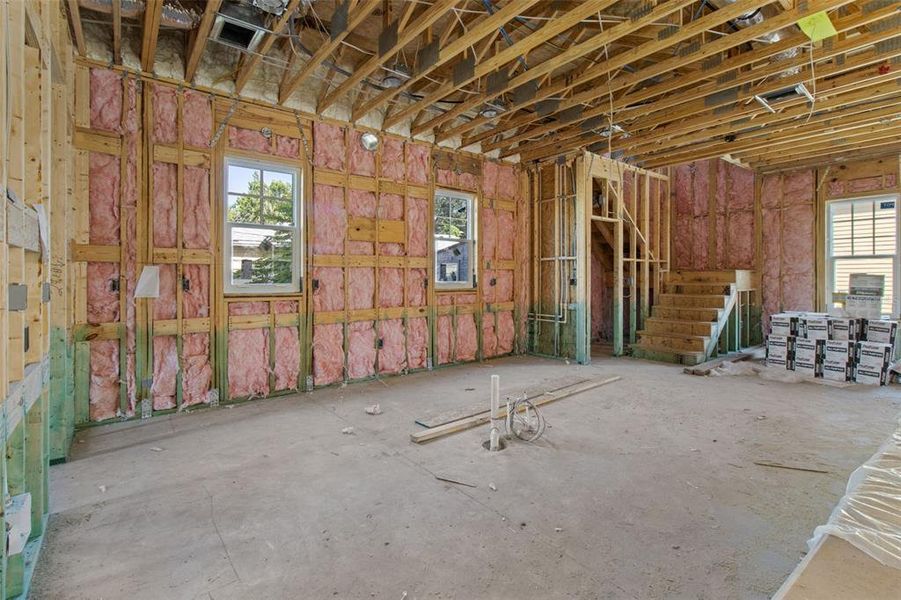 Great Room / Kitchen & Dining Great Room / Kitchen & Dining