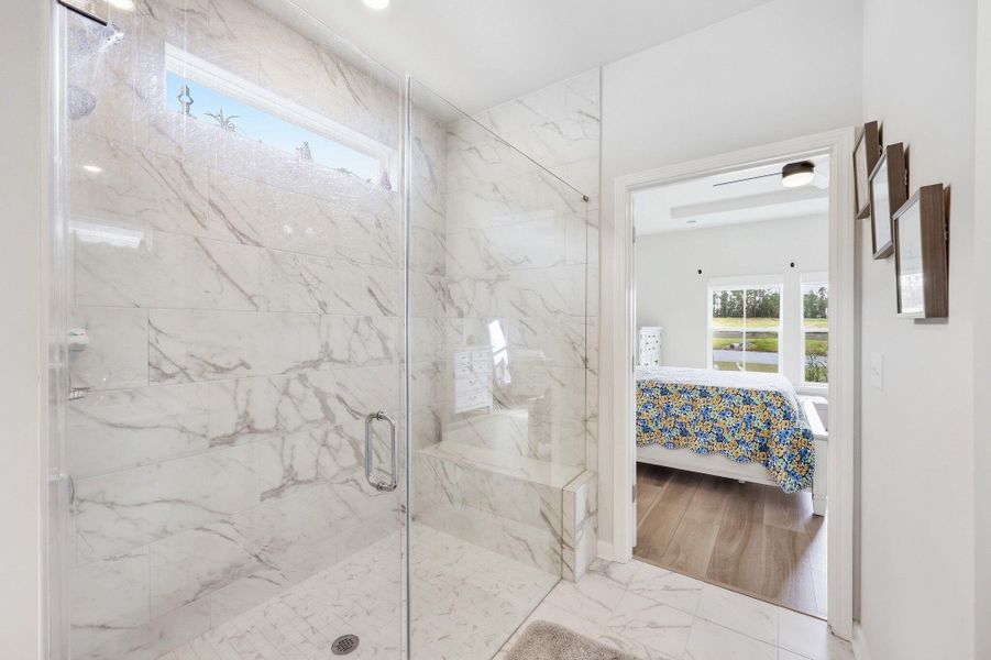 Furnished interior view inside a new home in Horizons at Summers Corner | 55+, Summerville (Image 12).