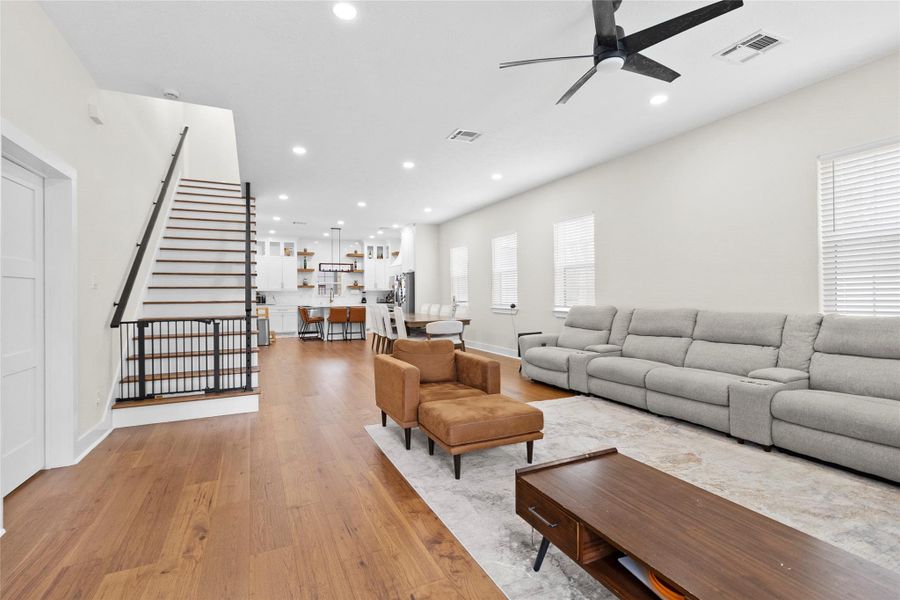Furnished interior view inside a new home in , Shepherd (Image 13).