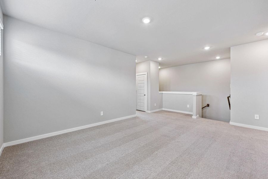 Photo is not of the actual home, but is an inspirational photo of builder’s model home and may depict options, furnishings, and/or decorator features that are not included