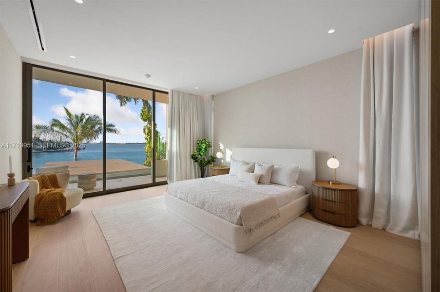 Furnished interior view inside a new home in , Miami Beach (Image 32).