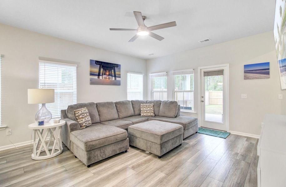 Furnished interior view inside a new home in , Summerville (Image 6).
