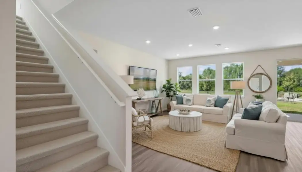 Furnished interior view inside a new home in Farm at Varrea, Plant City (Image 8).