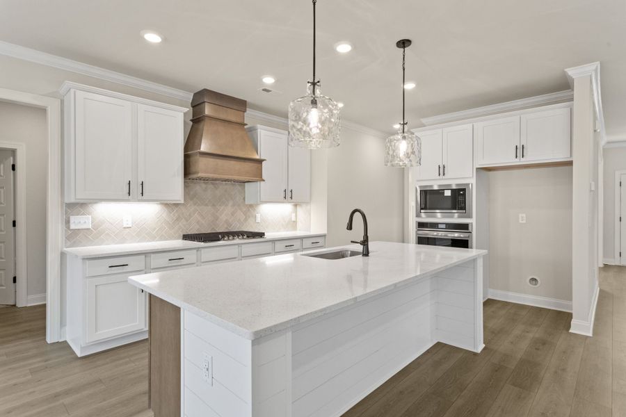 Furnished interior view inside a new home in Cherokee Knoll, Williamston (Image 6).