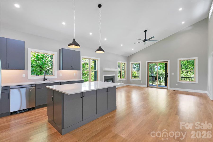 Furnished interior view inside a new home in , Brevard (Image 5).