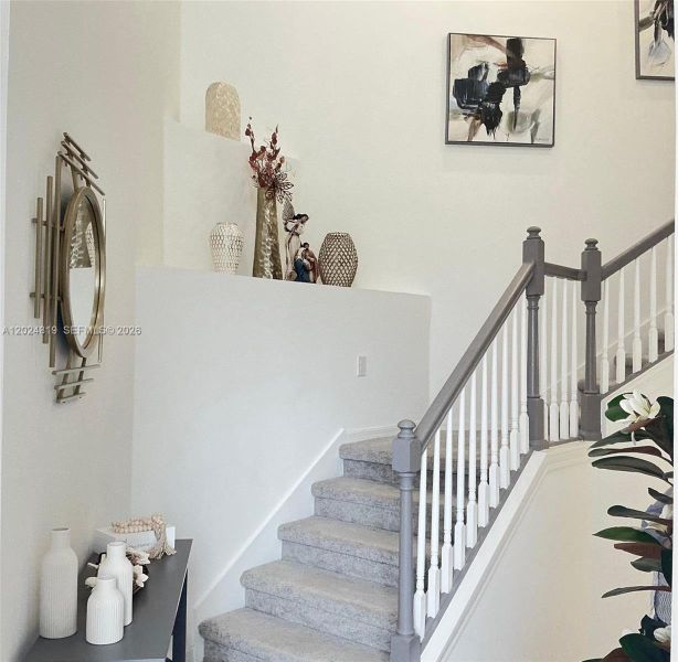 Furnished interior view inside a new home in , Ave Maria (Image 5).