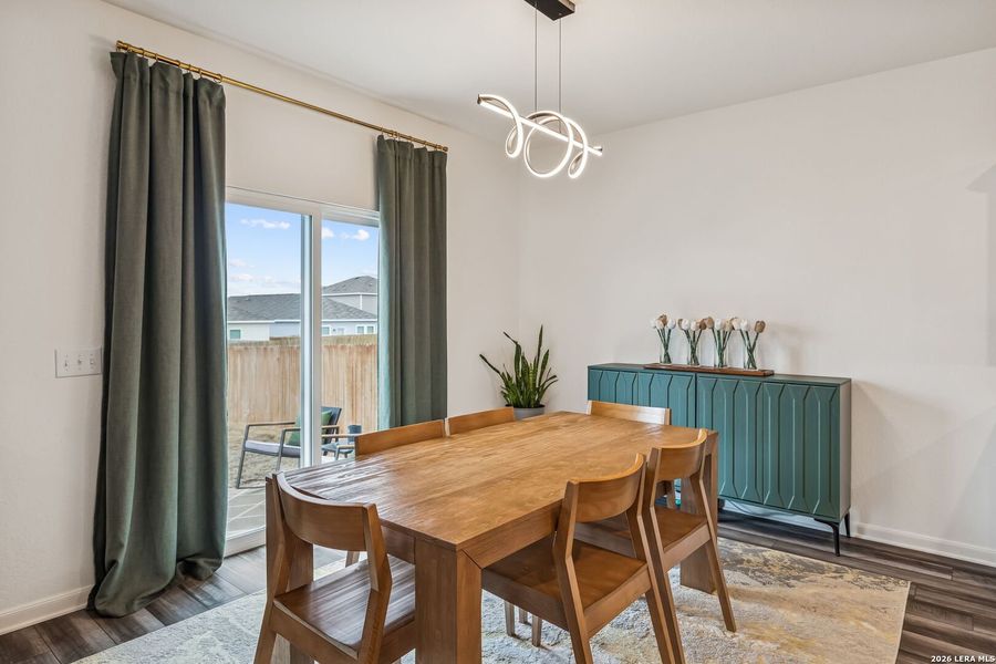 Furnished interior view inside a new home in Liberte, Converse (Image 13). Furnished interior view inside a new home in Liberte, Converse (Image 13).