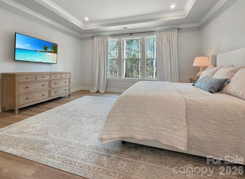Furnished interior view inside a new home in Brownstone Ridge, Mooresville (Image 8).