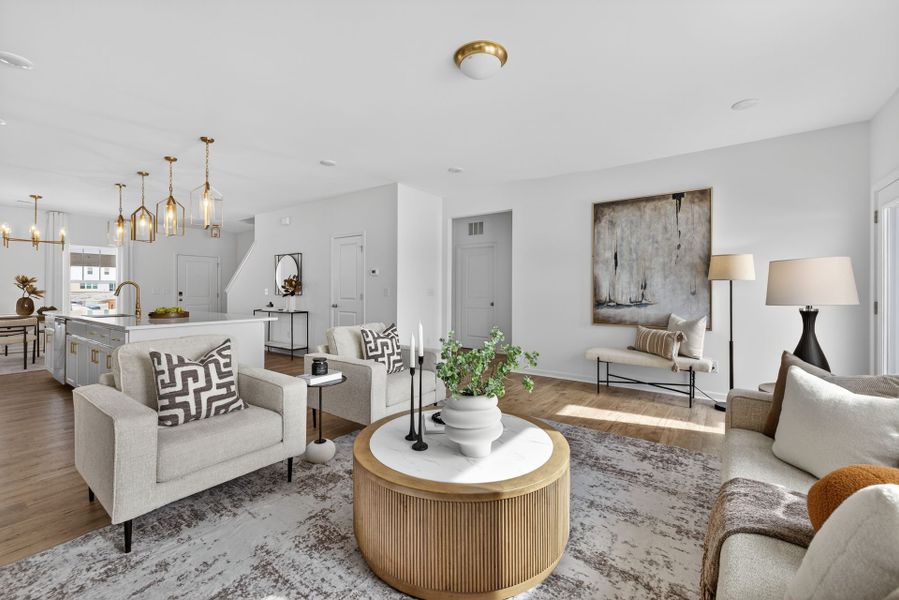 Furnished interior view inside a new home in Benson Village, Benson (Image 12).