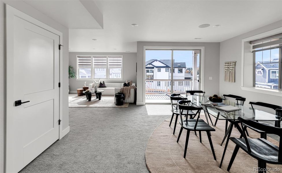 Furnished interior view inside a new home in Silver Leaf, Littleton (Image 10).