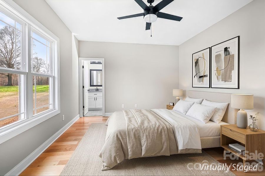 Primary virtually staged